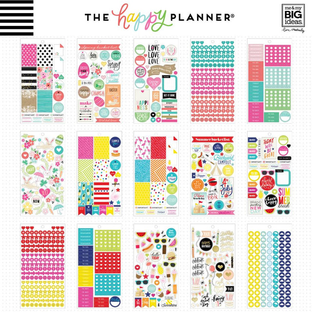 Happy Planner Seasonal Stickers Value Pack - Inside 2