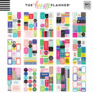 Happy Planner Classic Quotes Stickers Value Pack