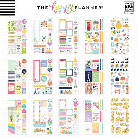 Happy Planner Colour Stories Sticker Book Value Pack