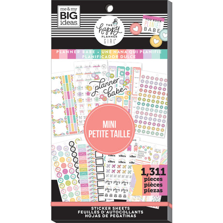 PPSV-145X-3048-Happy Planner-Mini-Planner Babe Stickers Value Pack