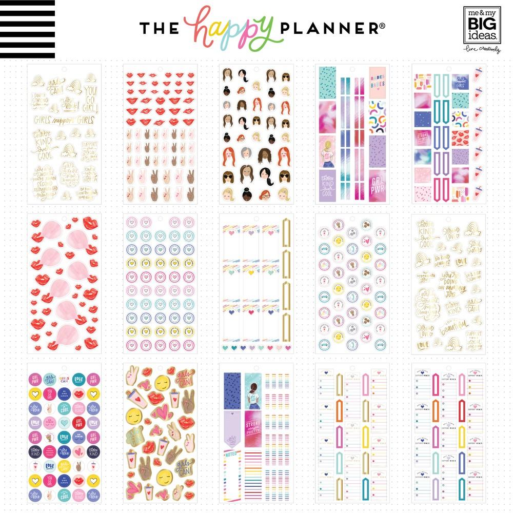 Happy Planner Mini Encourager Stickers Value Pack