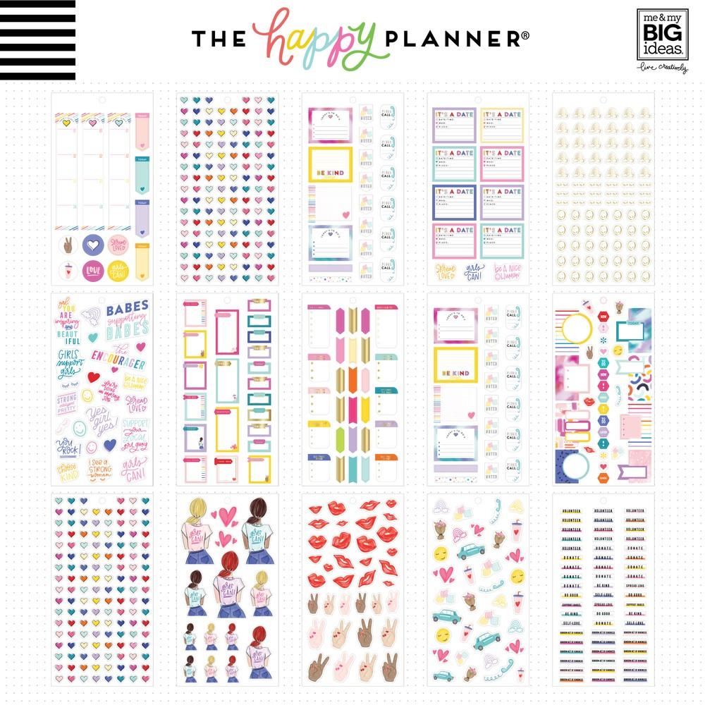 Happy Planner Mini Encourager Stickers Value Pack