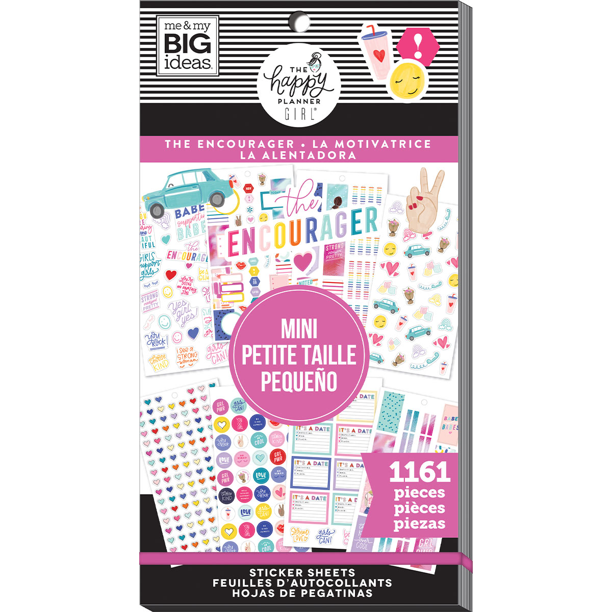 PPSV-151-3048-Happy Planner-Mini-Encourager Stickers Value Pack
