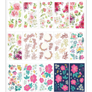 Happy Planner Classic Flowers Stickers Value Pack