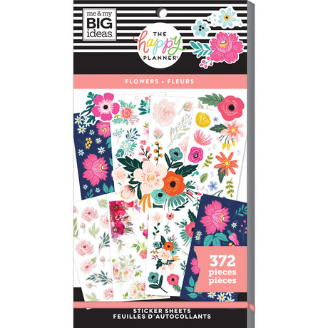 PPSV-179-3048-Happy Planner-Classic-Flowers Stickers Value Pack