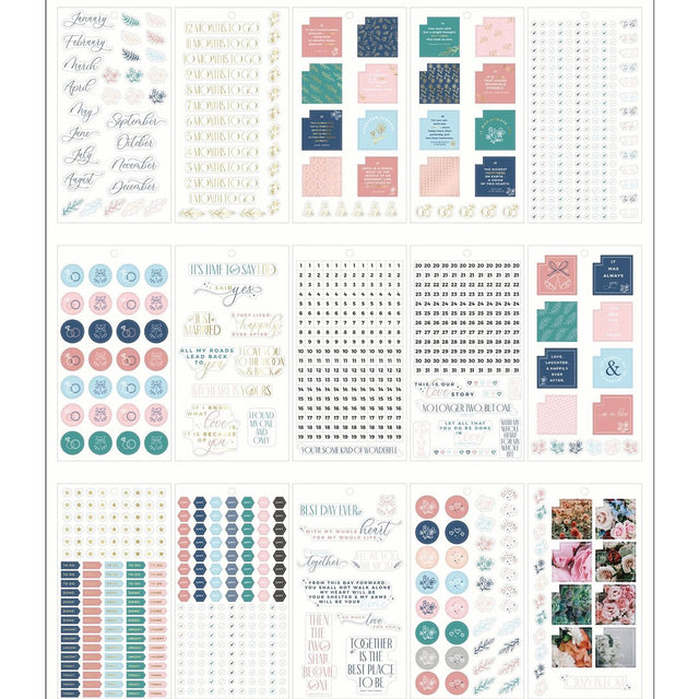 Happy Planner Wedding Value Sticker Pack