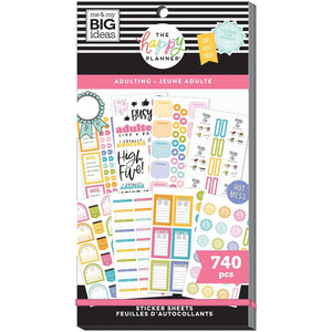 Happy Planner Classic Adulting Stickers Value Pack