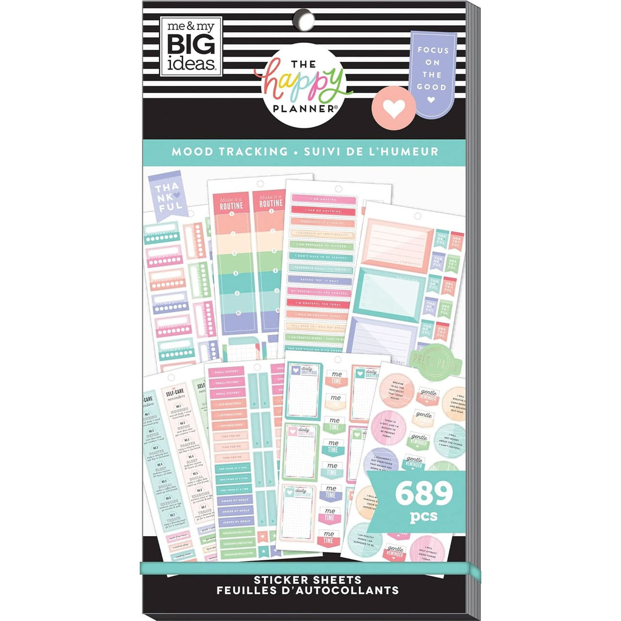 PPSV-202-3048-Happy Planner-Classic-Mental Health Prompts Stickers Value Pack