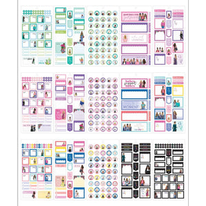 LAST STOCK!! Happy Planner Mini RongRong Everyday Stickers Value Pack