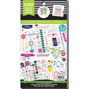 PPSV-23-2048-Happy Planner-Big-Sweet Life Teacher Stickers Value Pack