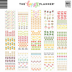 Happy Planner Classic Yummy Food Stickers Value Pack