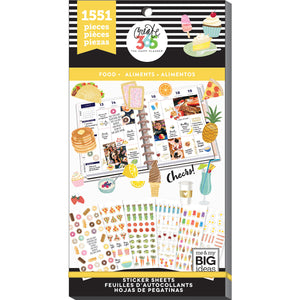 PPSV-57-3048-Happy Planner-Classic-Yummy Food Stickers Value Pack