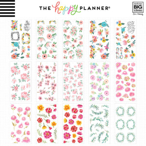 Happy Planner Classic Romantic Florals Stickers Value Pack