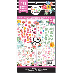 PPSV-73-3048-Happy Planner-Classic-Romantic Florals Stickers Value Pack