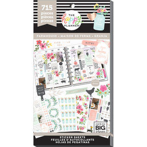 PPSV-97-3048-Happy Planner-Classic-Farmhouse Stickers Value Pack