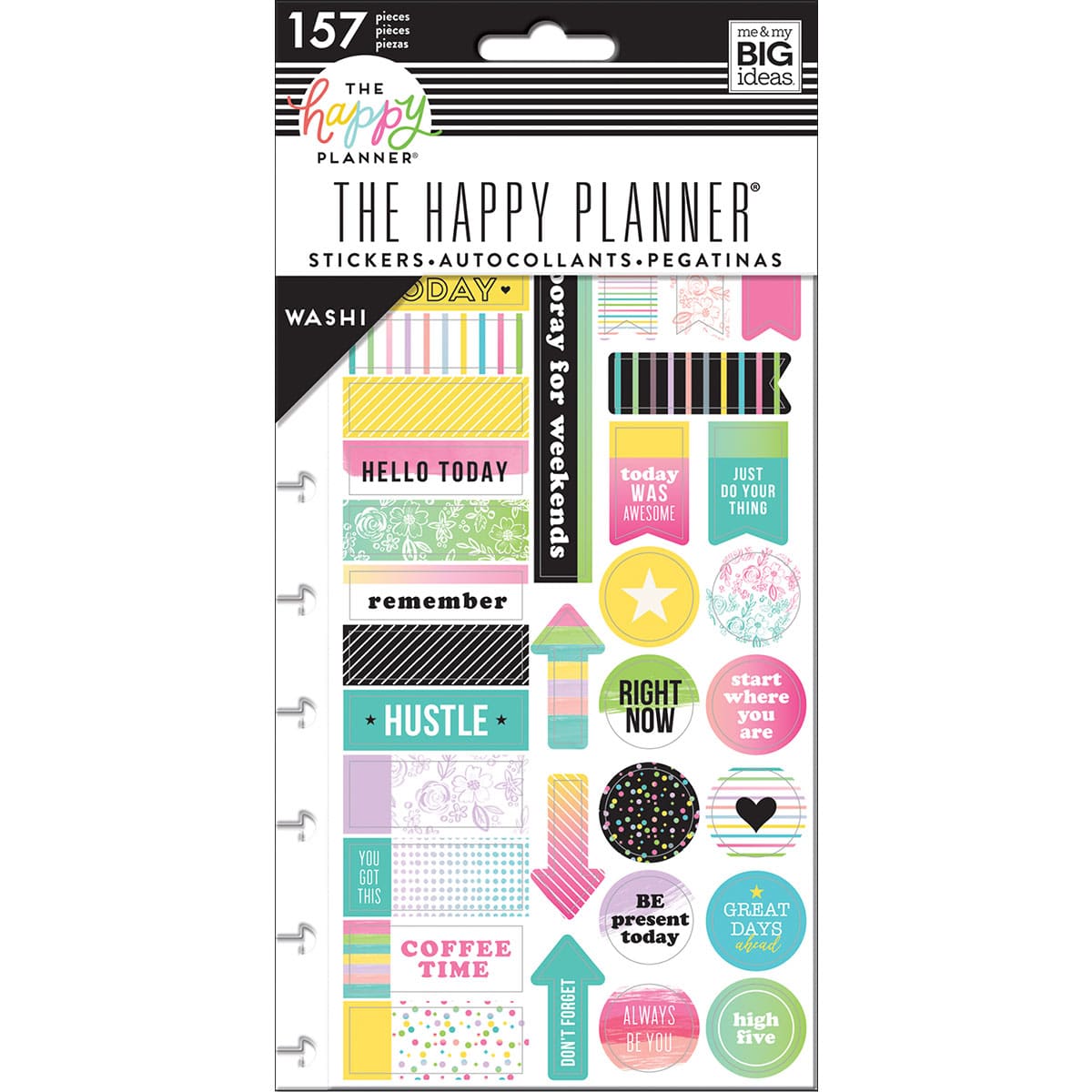 PPW-09-Happy Planner--Coffee Time Washi Stickers