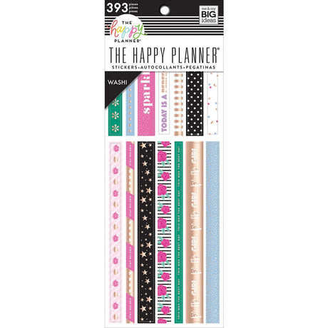 PPWL-01-Happy Planner--Girly Washi Sticker Book