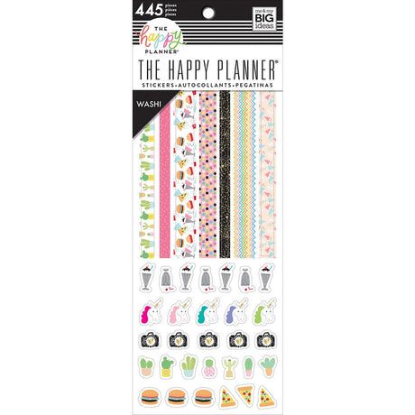 PPWL-09-Happy Planner--Super Fun Washi Sticker Book