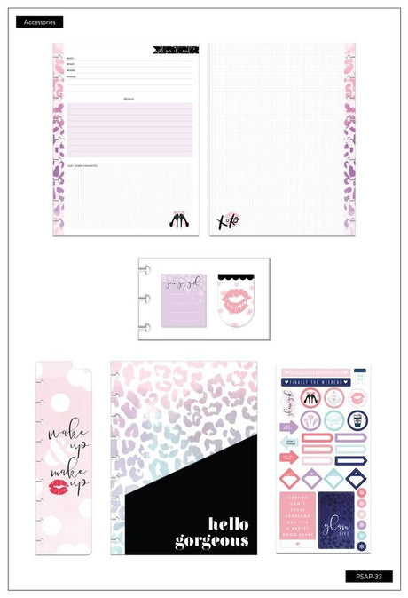 LAST STOCK!! Happy Planner Glam Girl Accessory Pack