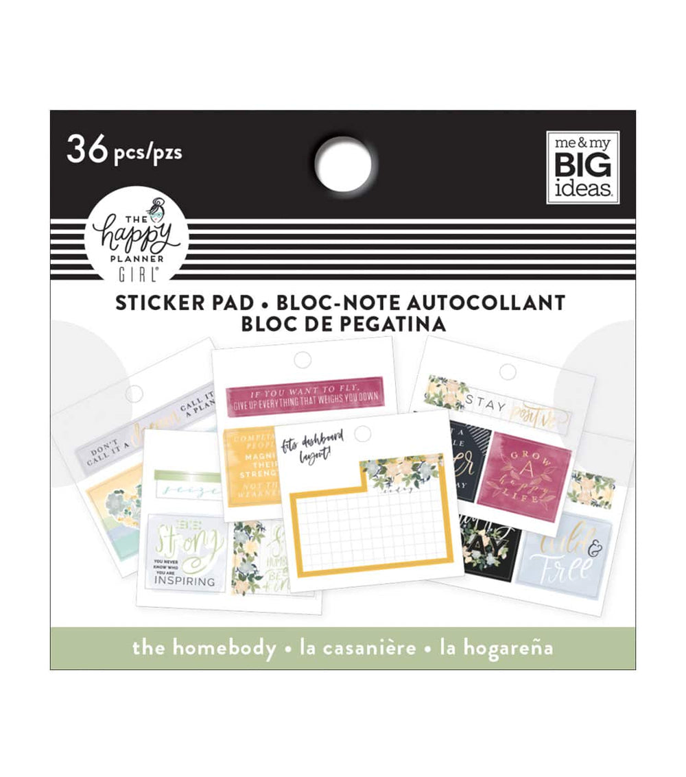 PTSP-40-Happy Planner--Homebody Tiny Sticker Pad