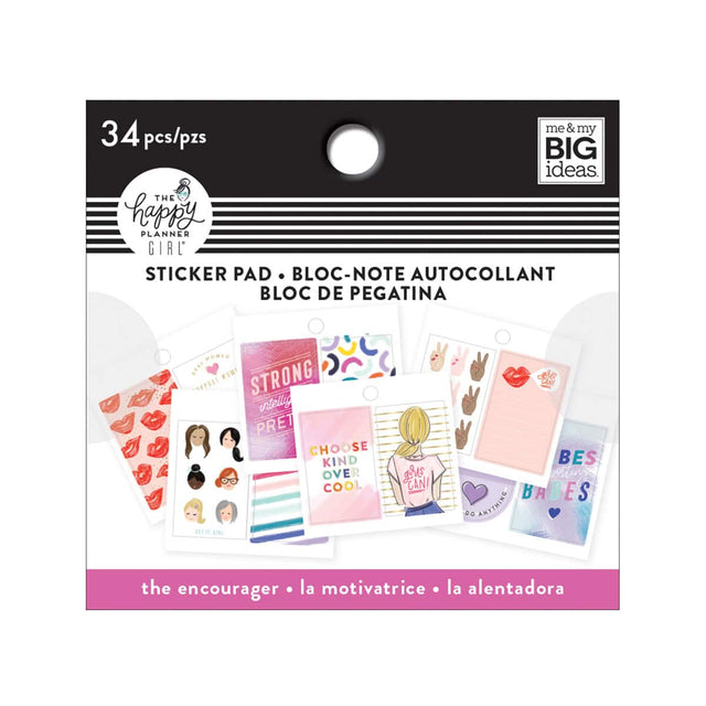 PTSP-41-Happy Planner--Encourage Tiny Sticker Pad