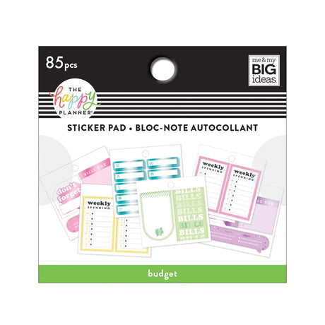 PTSP-52-Happy Planner--Budget Tiny Sticker Pad