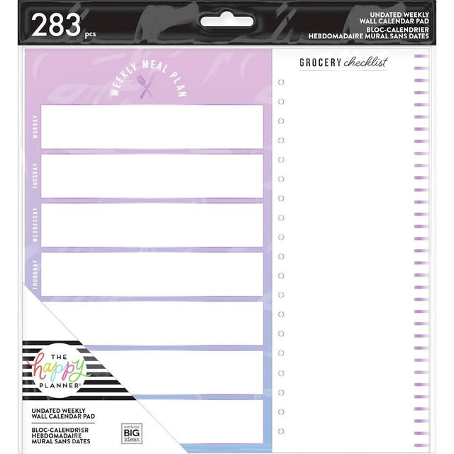 PWWCP3U-001-Happy Planner--Meal Plan Weekly Wall Calendar Pad