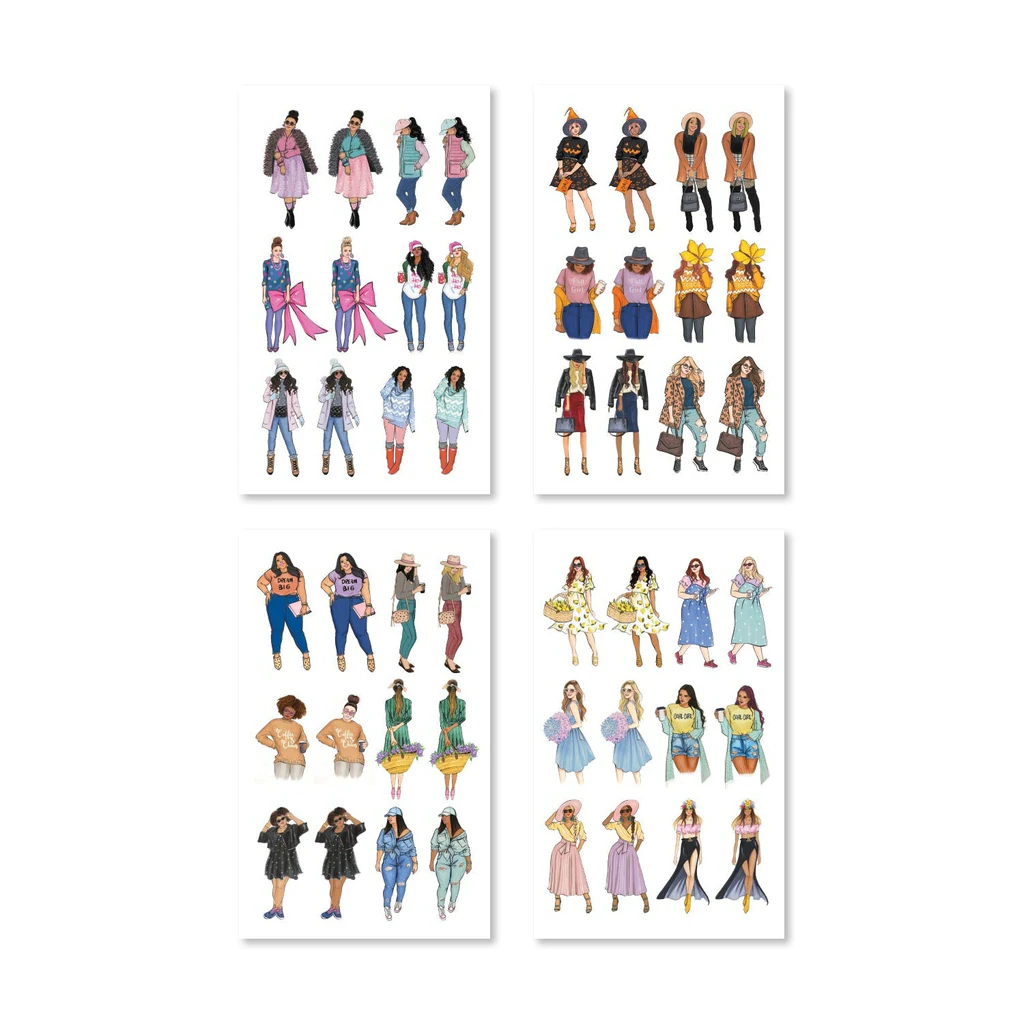 Rongrong I Can and I Will Seasonal Sticker Book