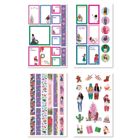 Rongrong Tis The Season Sticker Book