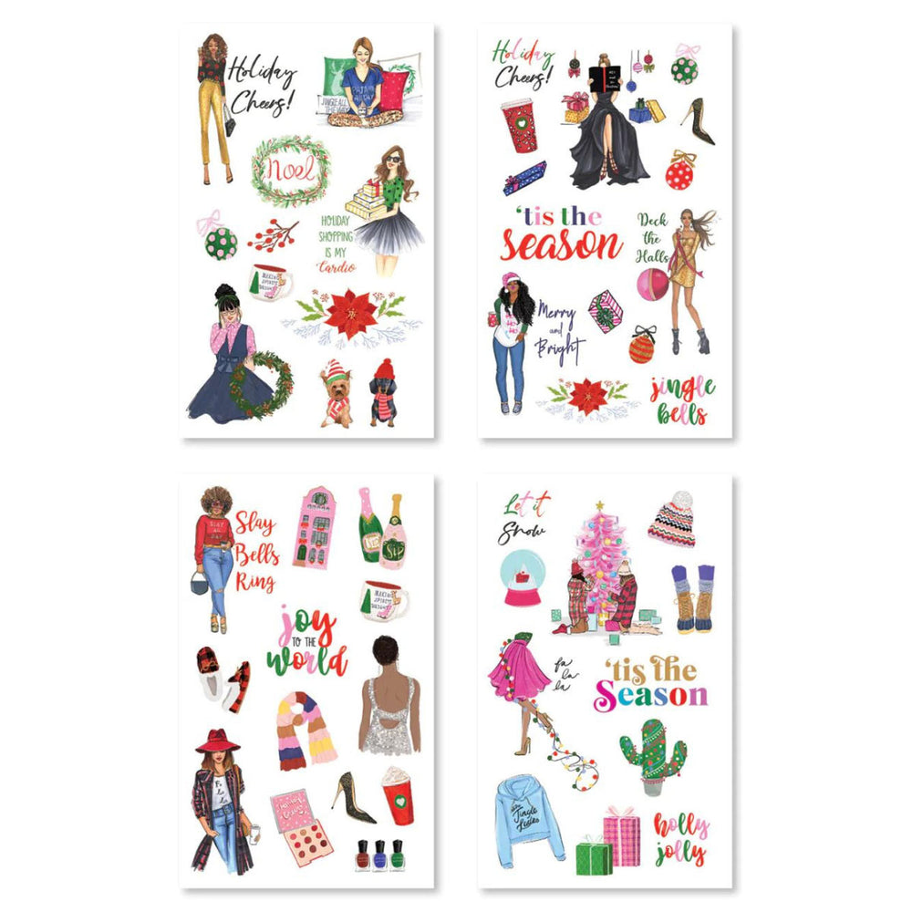 Rongrong Tis The Season Sticker Book