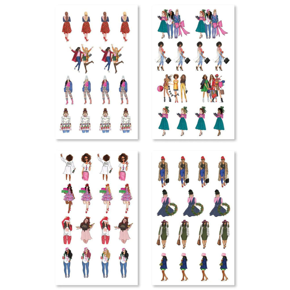 Rongrong Tis The Season Sticker Book