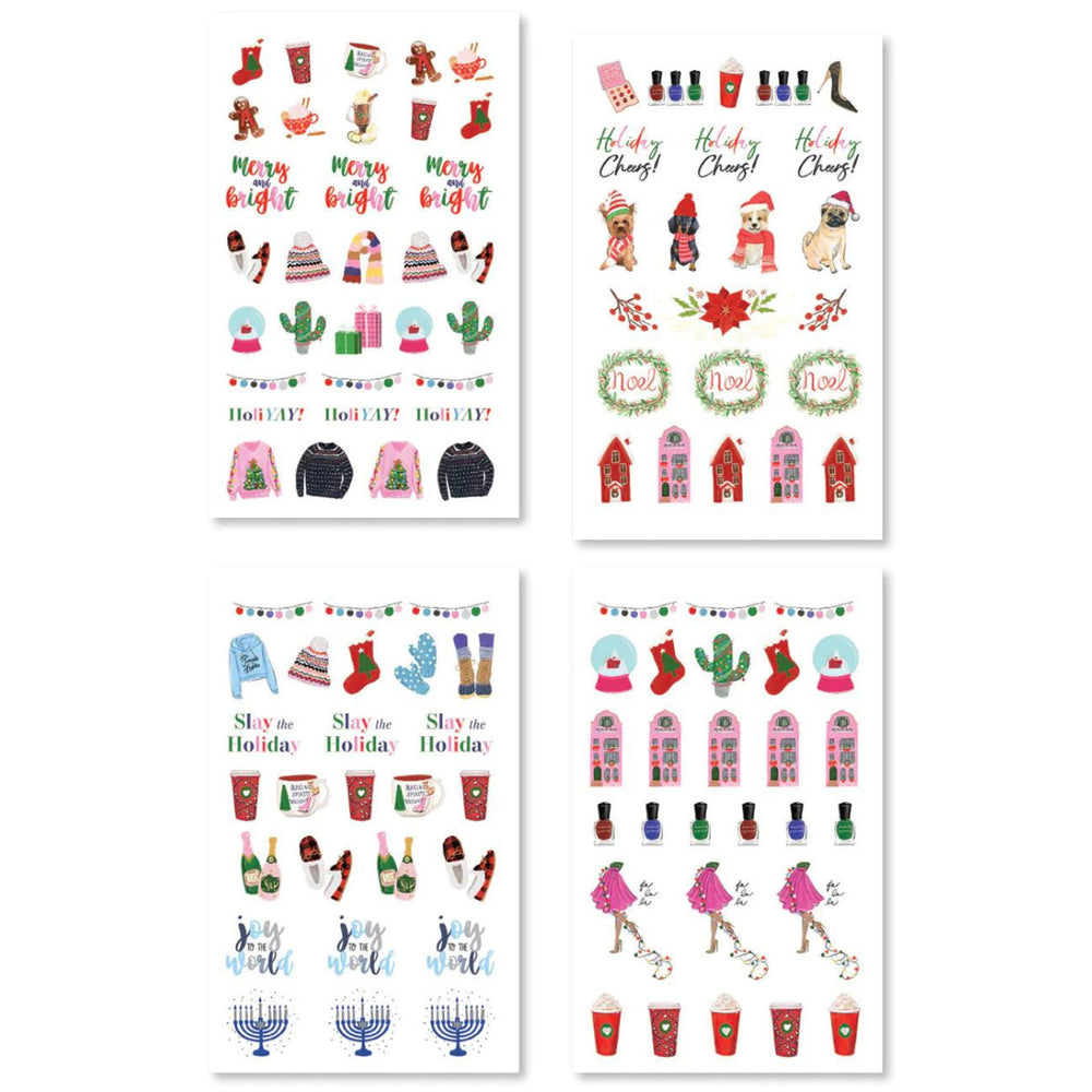 Rongrong Tis The Season Sticker Book
