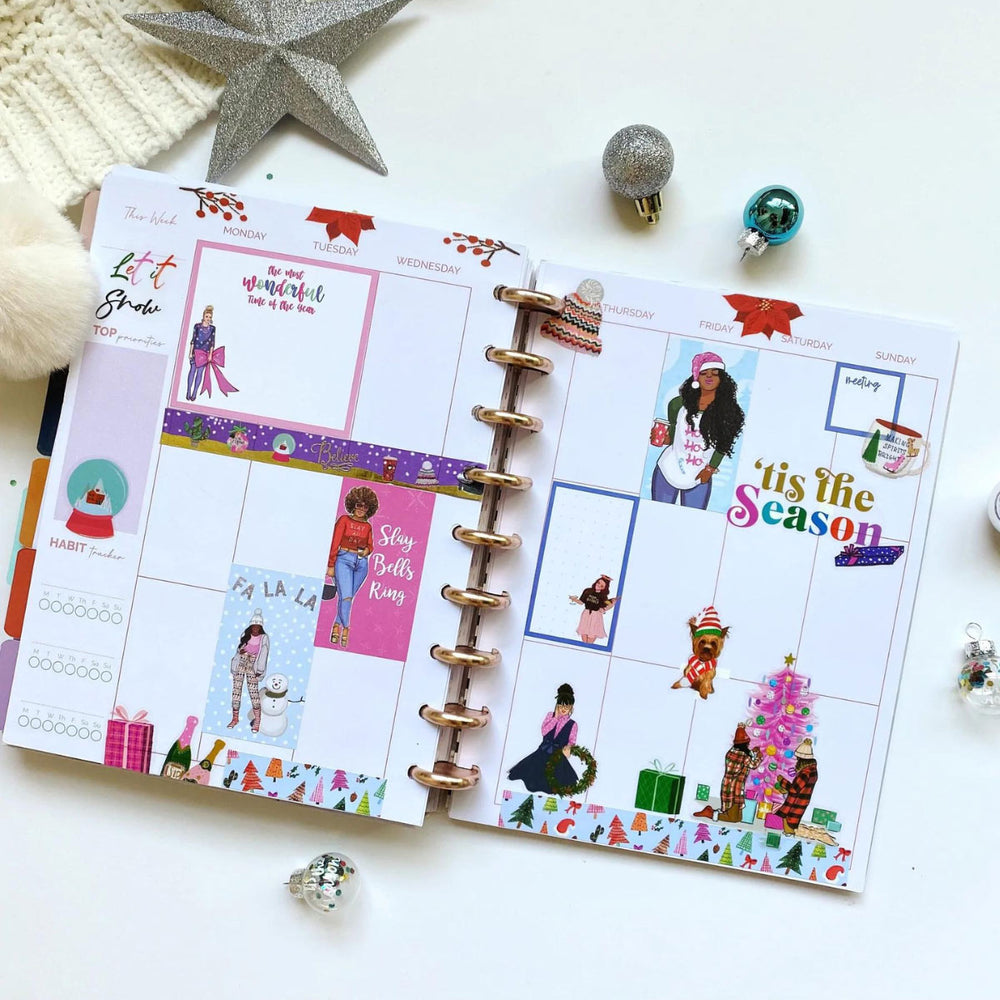 Rongrong Tis The Season Sticker Book