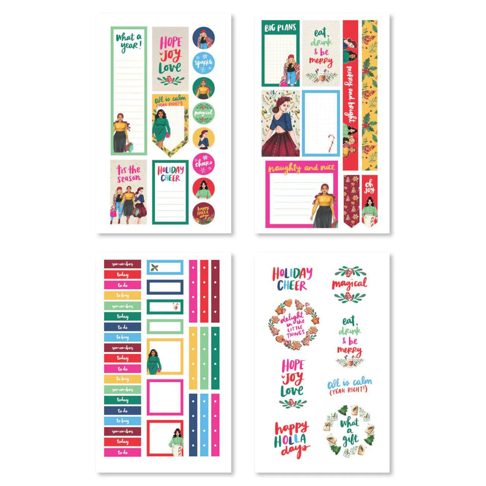 Rongrong Grateful Heart Sticker Book collab Amy Tangerine