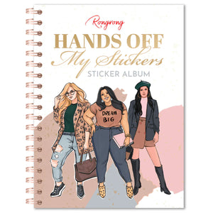 Rongrong Sticker Album Hands Off My Stickers