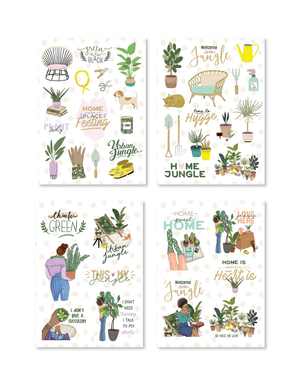 Rongrong Plant Lady Sticker Pack