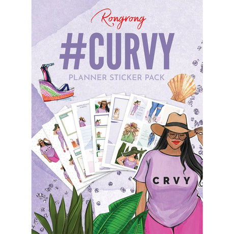 Rongrong Curvy Sticker Pack