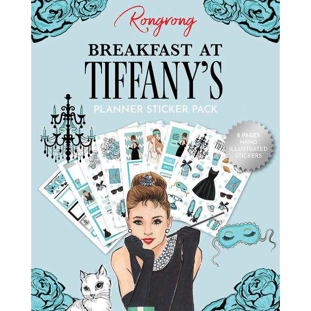 Rongrong Breakfast at Tiffanys Sticker Pack