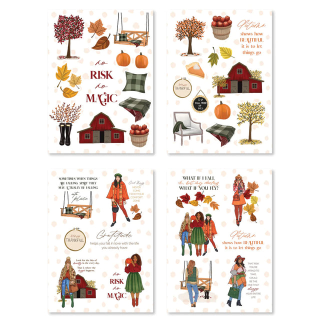 Rongrong Autumn In the Country Sticker Pack