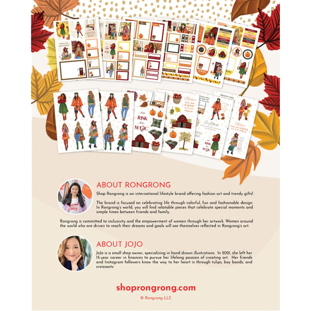 Rongrong Autumn In the Country Sticker Pack