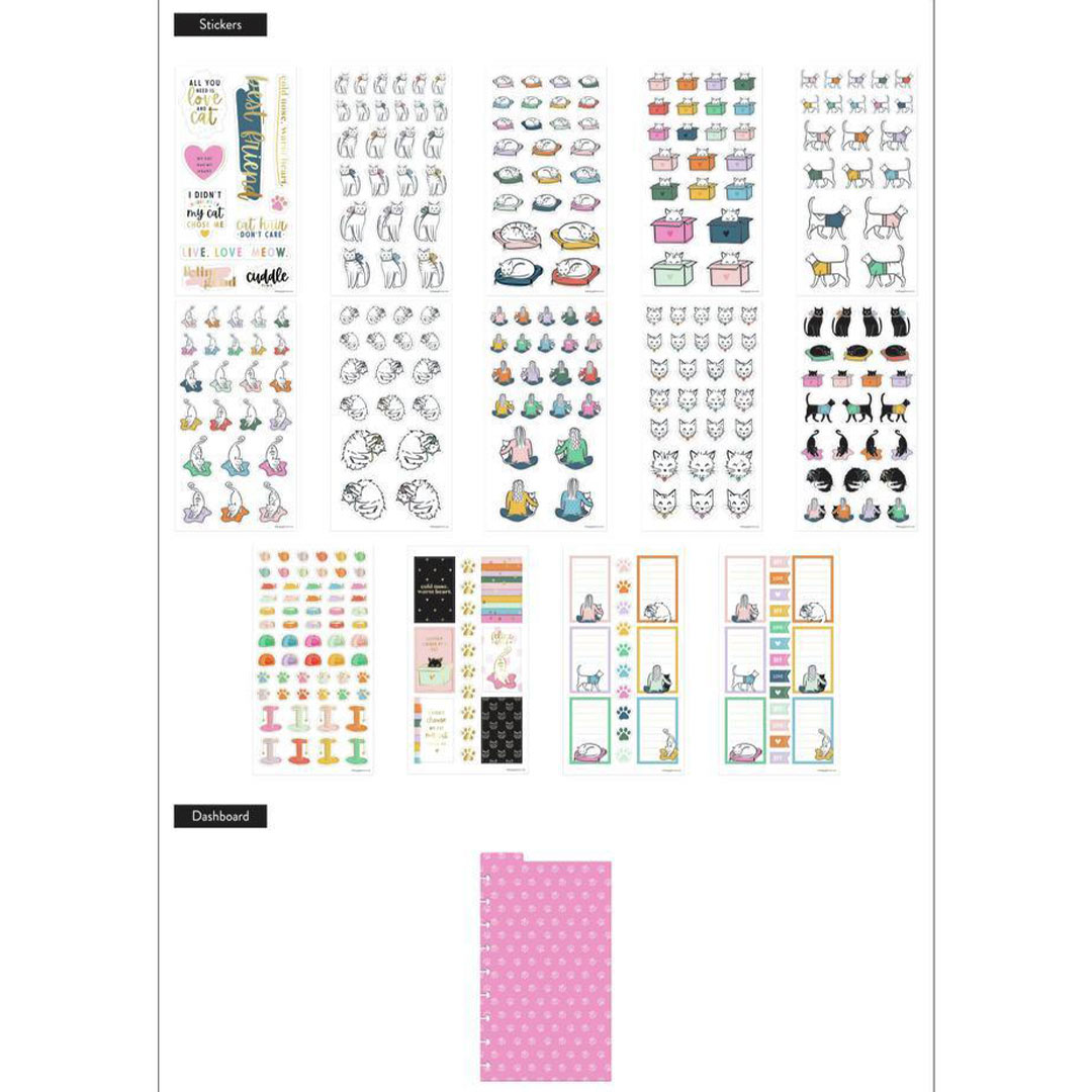 Happy Planner Classic Feelin Good Dashboarded Stickers