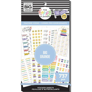 SP1H30-009-Happy Planner-Big-Icons Teacher