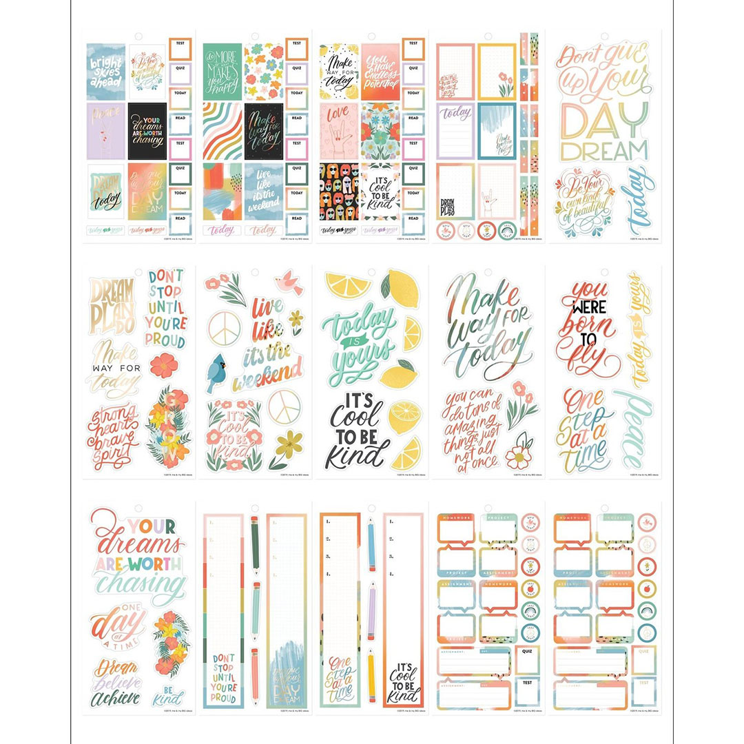 Happy Planner Cool to Be Kind | Stickers Value Pack