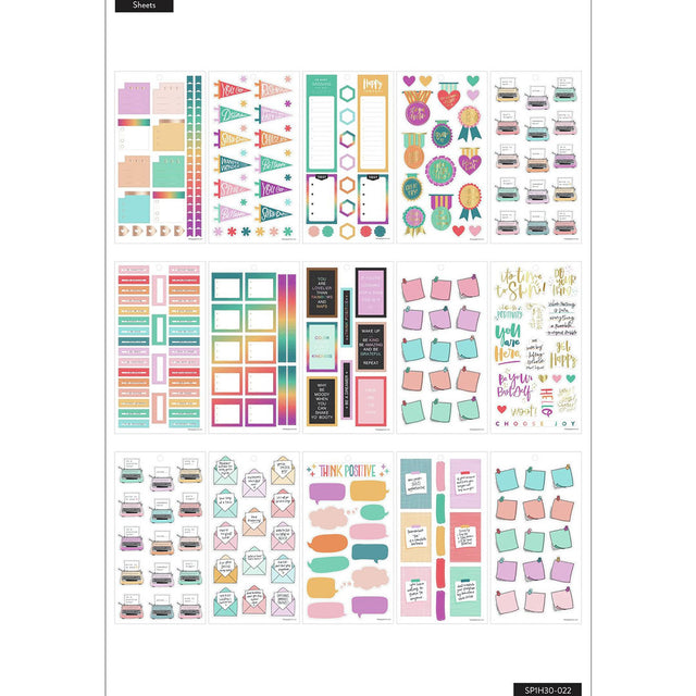 Happy Planner Classic Happy Quotes Sticker Value Pack