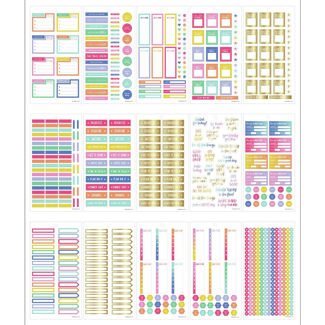 Happy Planner Mini Brights Sticker Pad