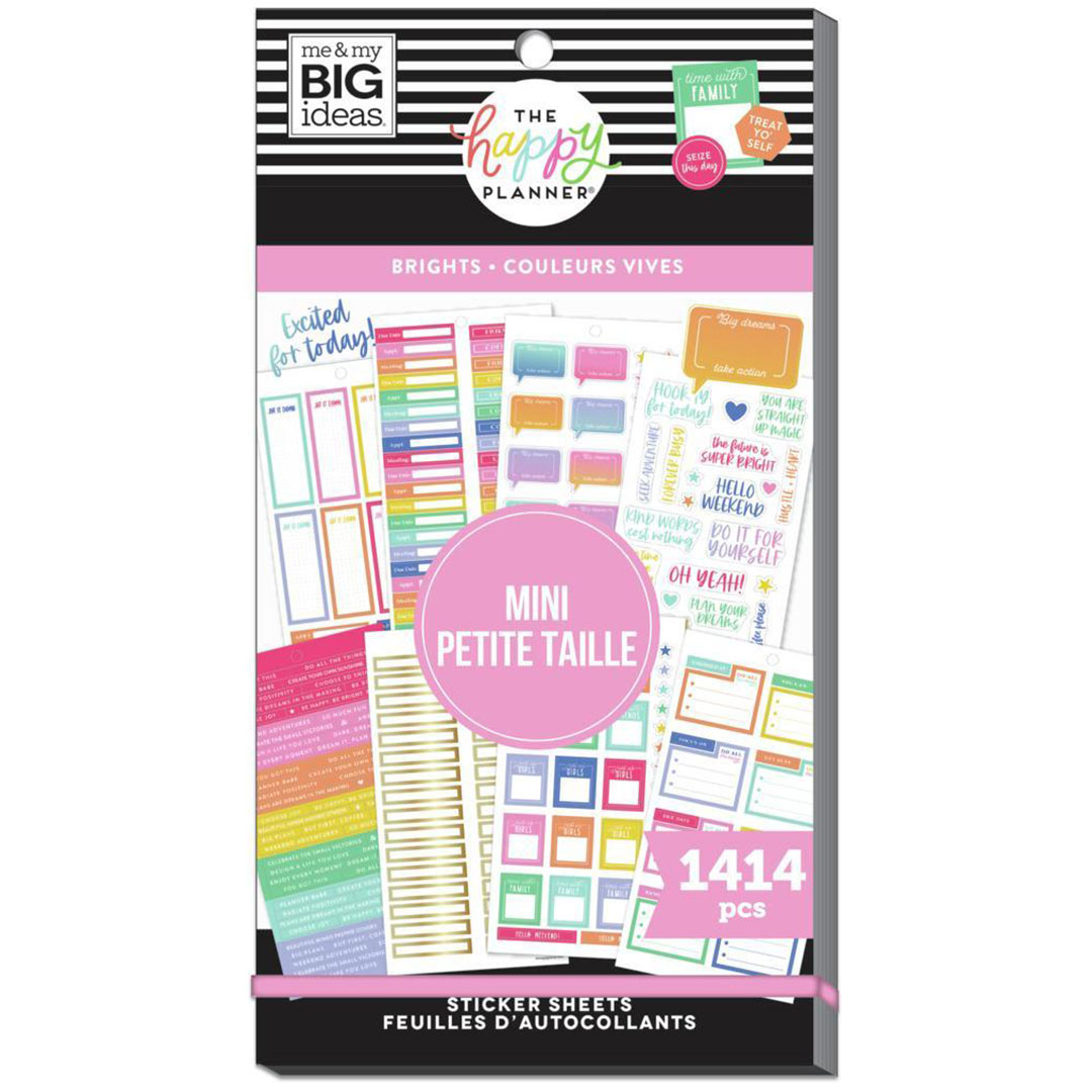 SP1H30-037-Happy Planner-Mini-Brights Sticker Pad