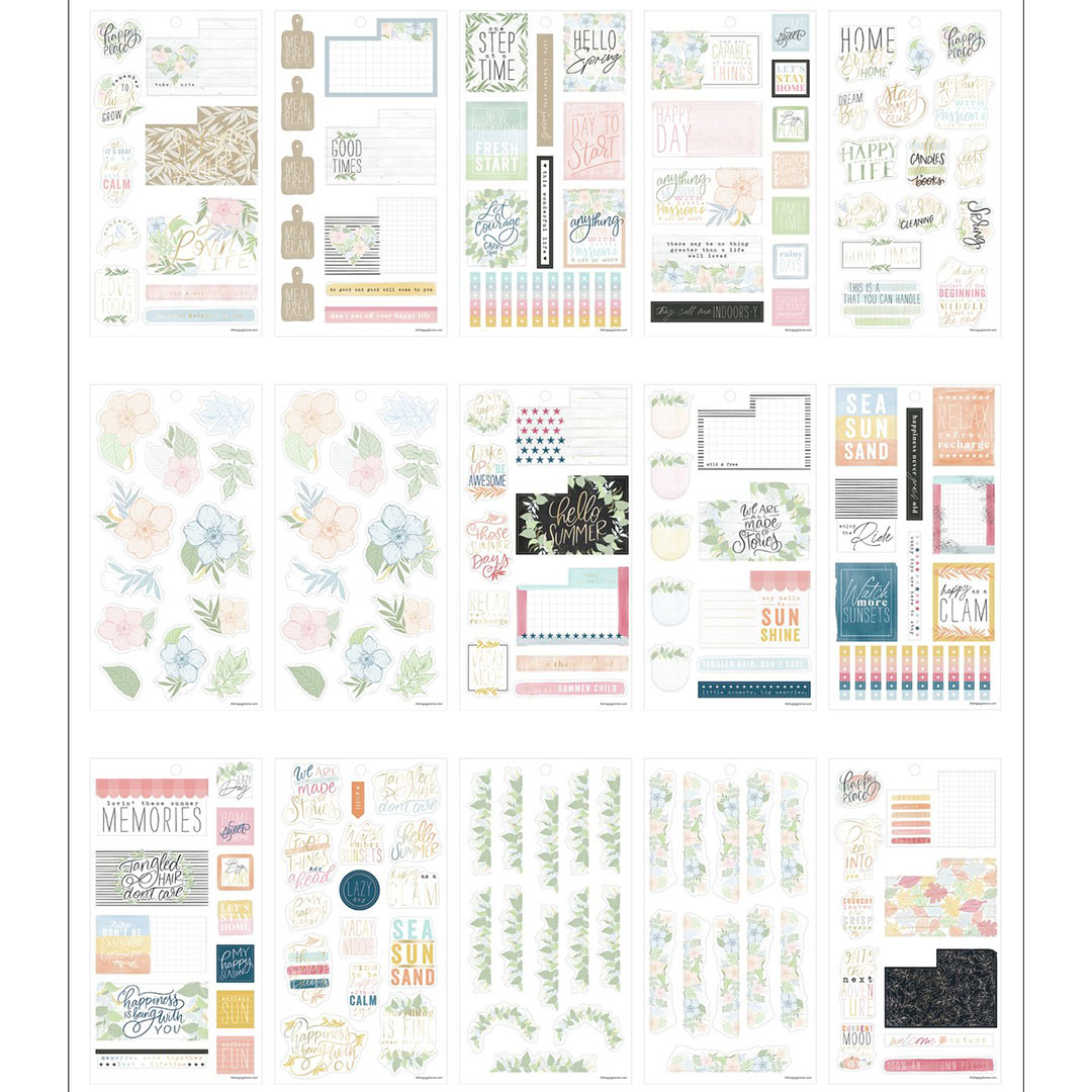 Happy Planner Classic Homebody Seasonal Value Sticker Pack