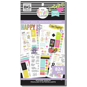 SP1H30-061-Happy Planner-Classic-Happy Goals Value Sticker Pack