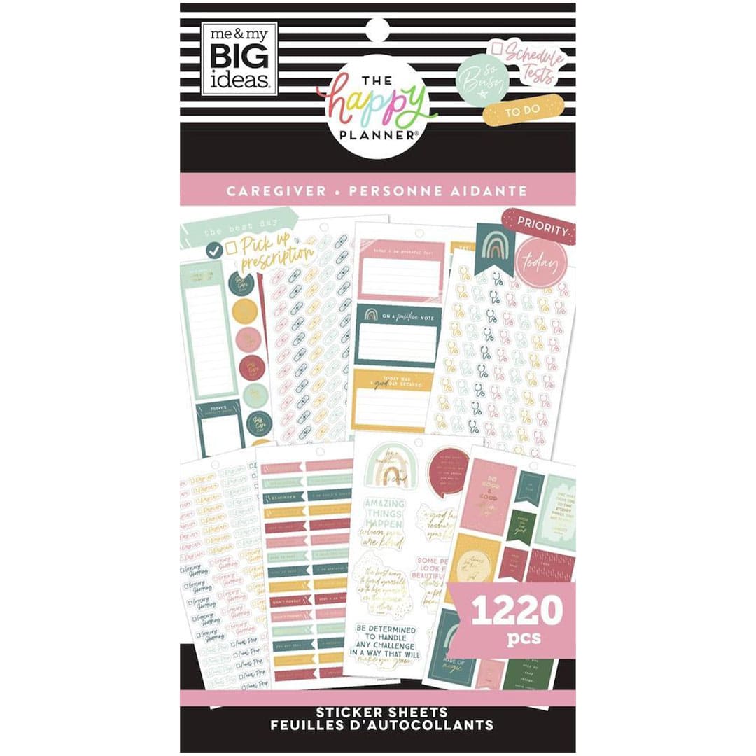Happy Planner Caregiver Value Sticker Pack