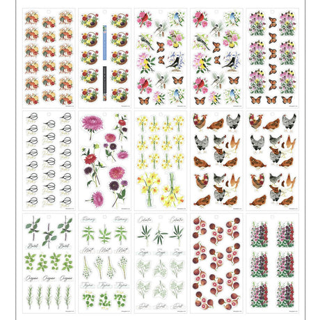 LAST STOCK!! Happy Planner Garden Florals Value Sticker Pack